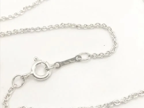 Tiffany & Co. Return to Tiffany Oval Tag Necklace 24